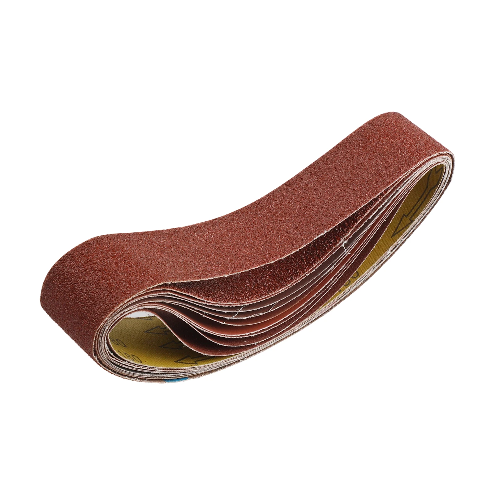 10pcs 50x686mm Aluminum Oxide Sanding Belts 40-1000 Grit Abrasive Belt For Metal Wood Leather Rubber Grinding Polishing Sander T