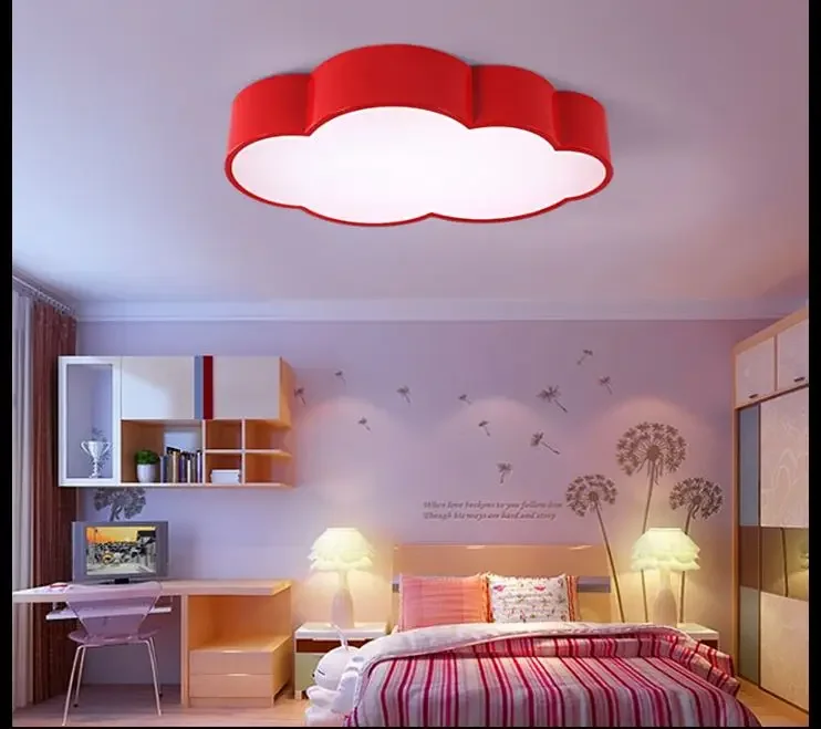 Color cloud led children's lamp kindergarten classroom playground children's clothing store mall hall cartoon ceiling lamps