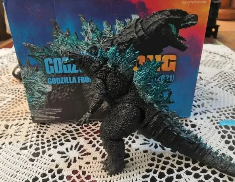 Godzillaรูป2021ภาพยนตร์SHM Edition Monster Godzilla Articulated Action Figuras Anime Figurine 16ซม.ชุดเครื่องประดับของเล่นของขวัญ