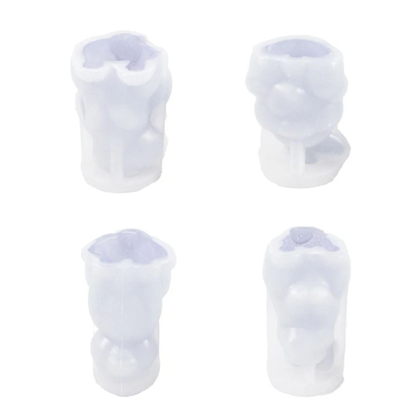 

Ins Easter Rabbit Mold Diy Aromath Gypsum Sit Up and Look Rabbit Mold