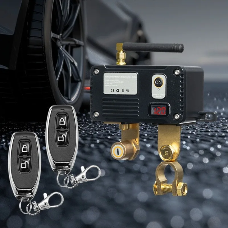 

Универсальный автоматический интеллектуальный выключатель питания 12В/24В для автомобильного аккумулятора с защитой от разрядки, с дистанционным управлением, запчасти