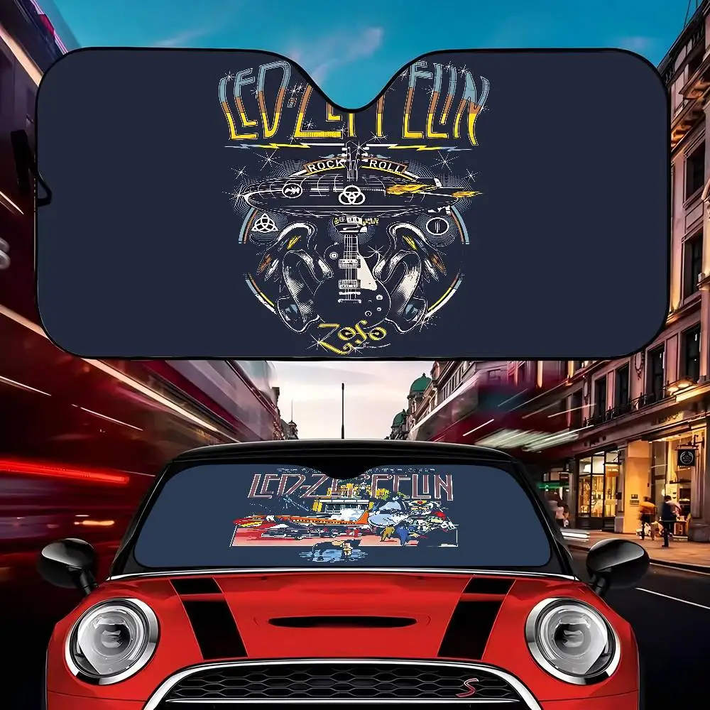 

Классический браслет L-Led Z-Zeppelin, лобовое стекло автомобиля, солнцезащитный козырек, забавное лобовое стекло с животными, солнцезащитный козырек, окна автомобиля, складные лучи, солнцезащитный козырек