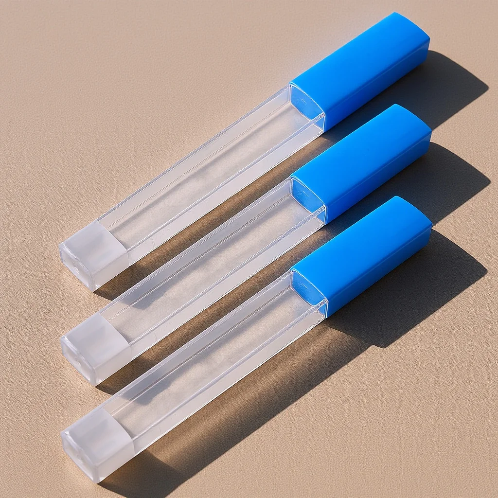 

3pcs Protective Tubes Simple Design For Safe Storage Thermometer Protection Tube Body Temperature Storage Holder Glass