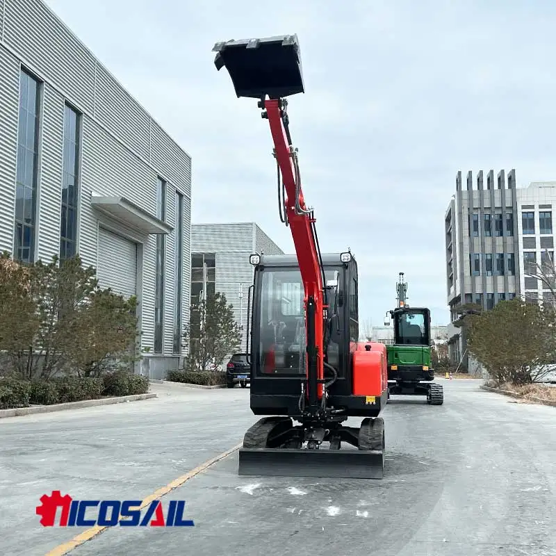 

High Performance China Mini Excavator - Crawler Design, EPA/EUR5 for Construction, Animal Husbandry & Large Orchard Work