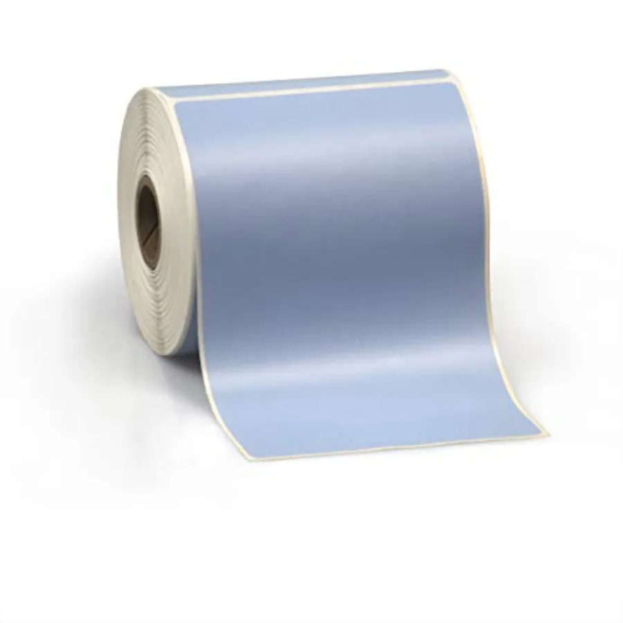 

Direct Thermal Perforated Stickers Labels for Shipping Labels, Inventory, and Color Coding - Compatible with Zebra, Rollo, Gode