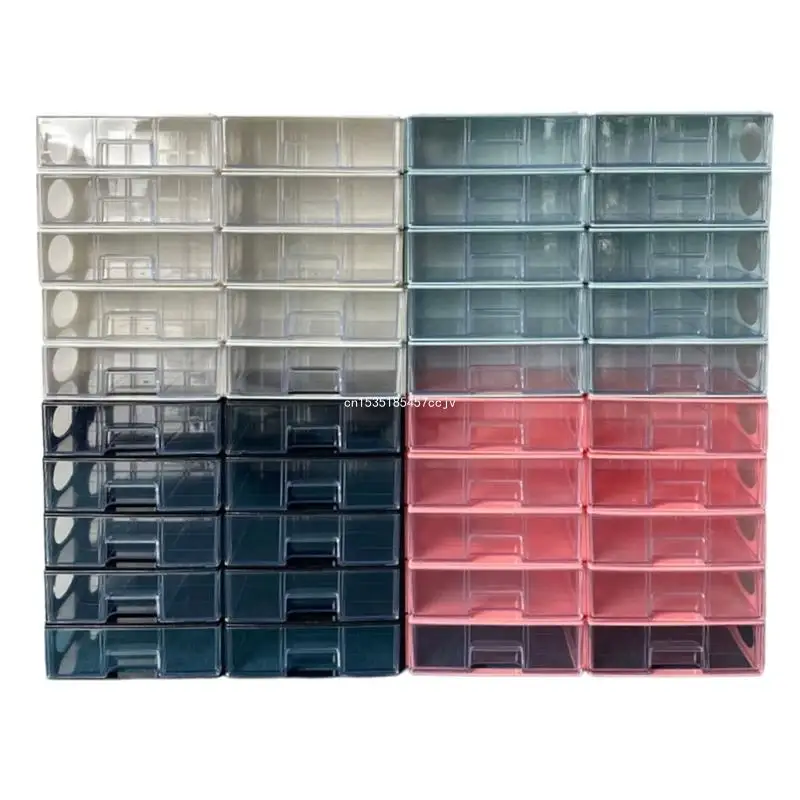 

10Pcs Desktop Bead Storage Solution Versatile Jewelry Organizing Drawers for Workshops Stackable Bead Sorter with Dropship