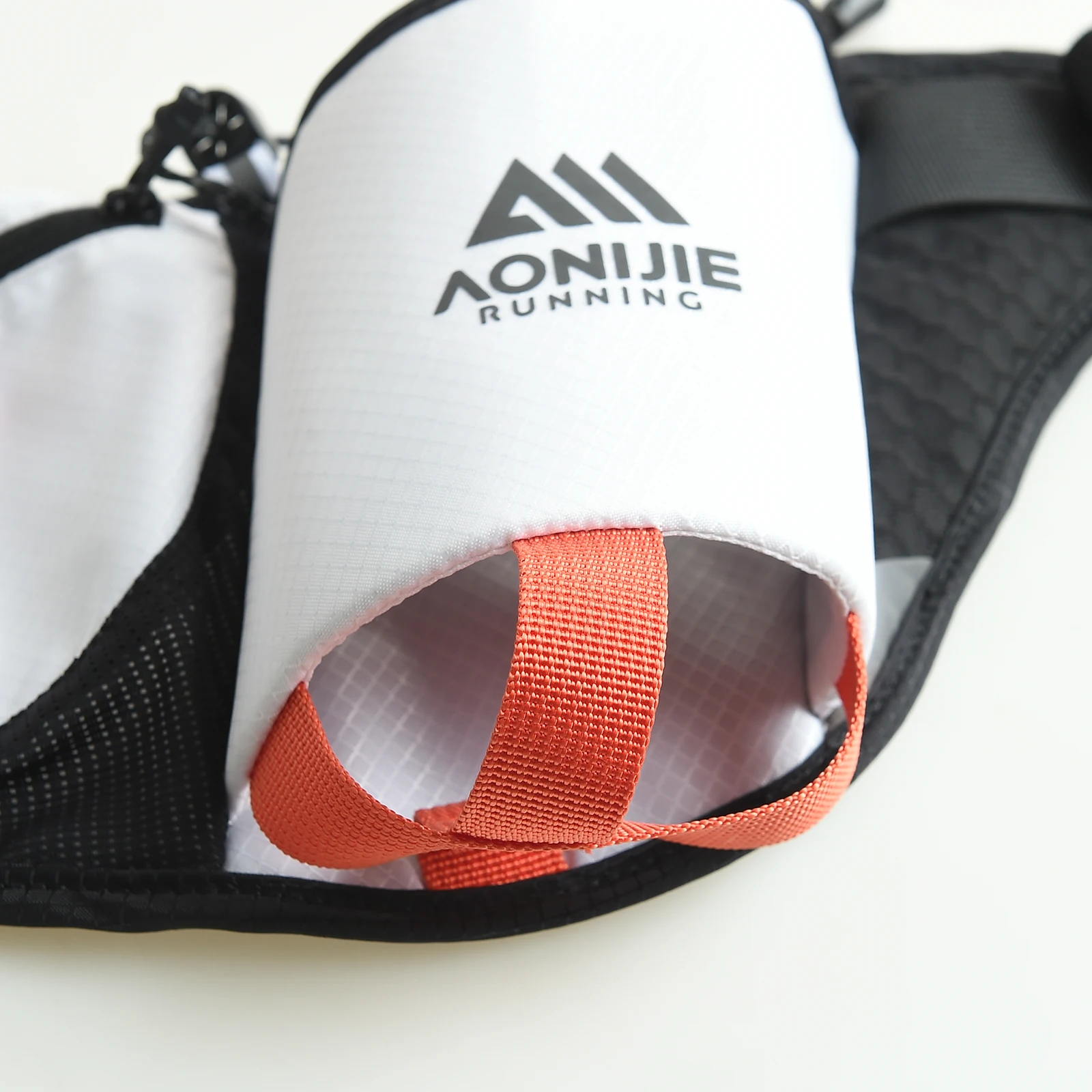 AONIJIE W8119 Unisex torba na biodra pasek sportowy piterek może pomieścić butelkę o pojemności 450ML do biegania w maratonie