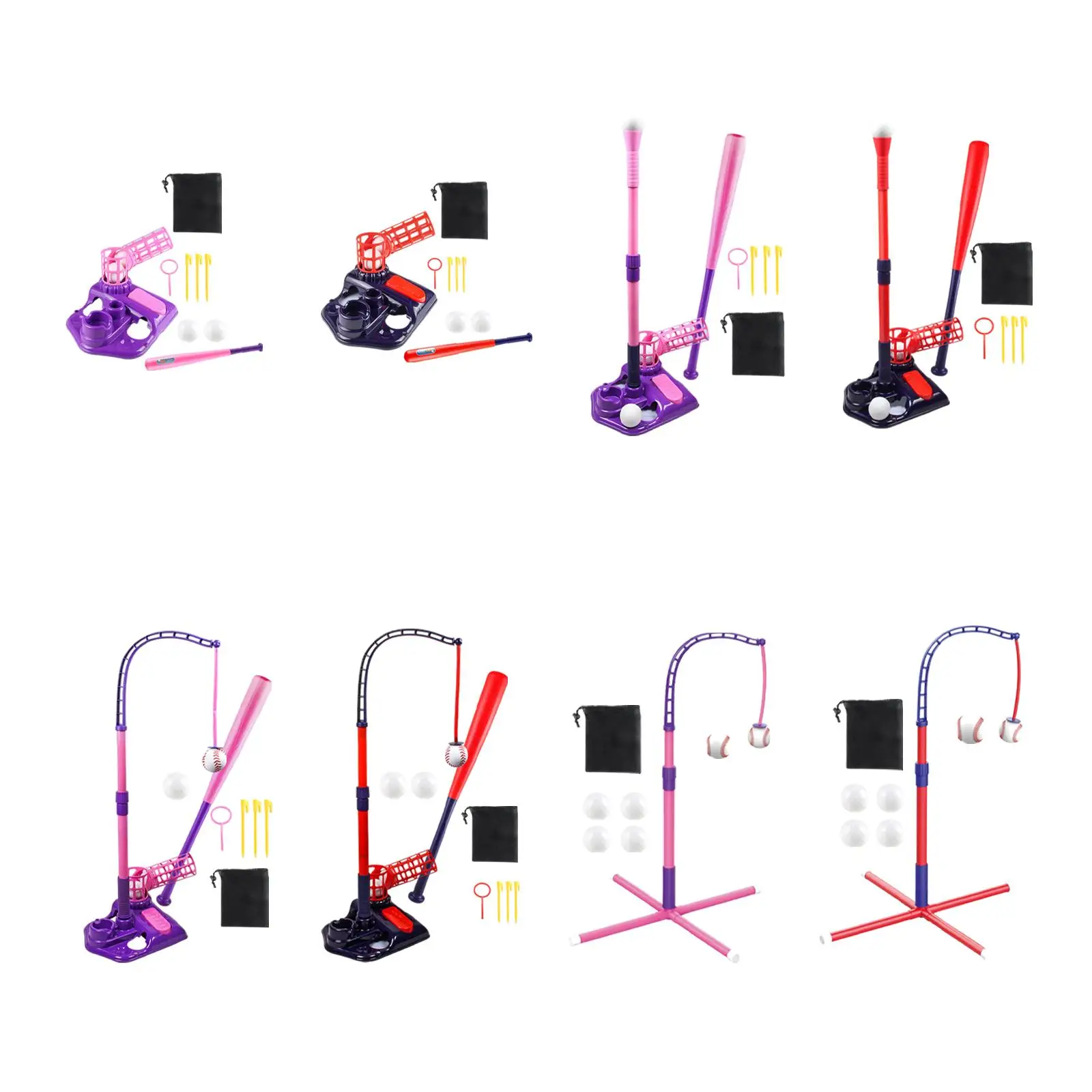 

Kids Baseball Pitching Machine Baseball Launcher Birthday Training Equipment