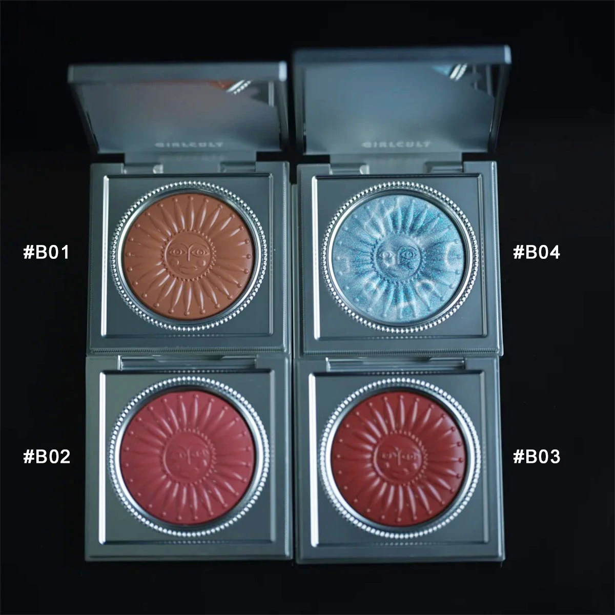 Gelatina multifunzionale Girlcult Emotion, texture gelatina-crema, leggera e sfumabile, uso multiuso, adatta ai viaggi, celebrazione