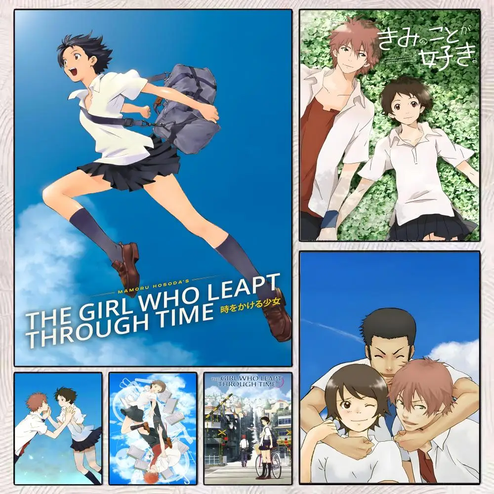 The Girl Who Leapt Through Time Poster HD Art Mural Wallart Waterproof Vintage Print Decor for Home Decoration DIY Durable