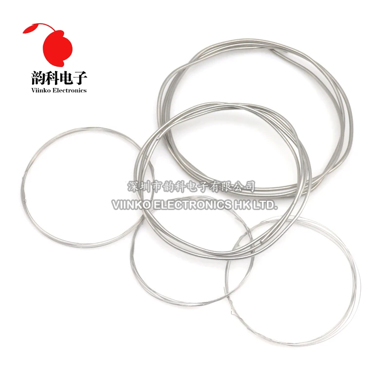 1Meter Constantan Resistor Sampling Resistor Wire 0.2MM 0.3MM 0.4MM 0.5MM 0.6MM 0.8MM 0.9MM 1.0MM 1.2MM 1.3MM 1.4MM 2.0MM 2.5MM