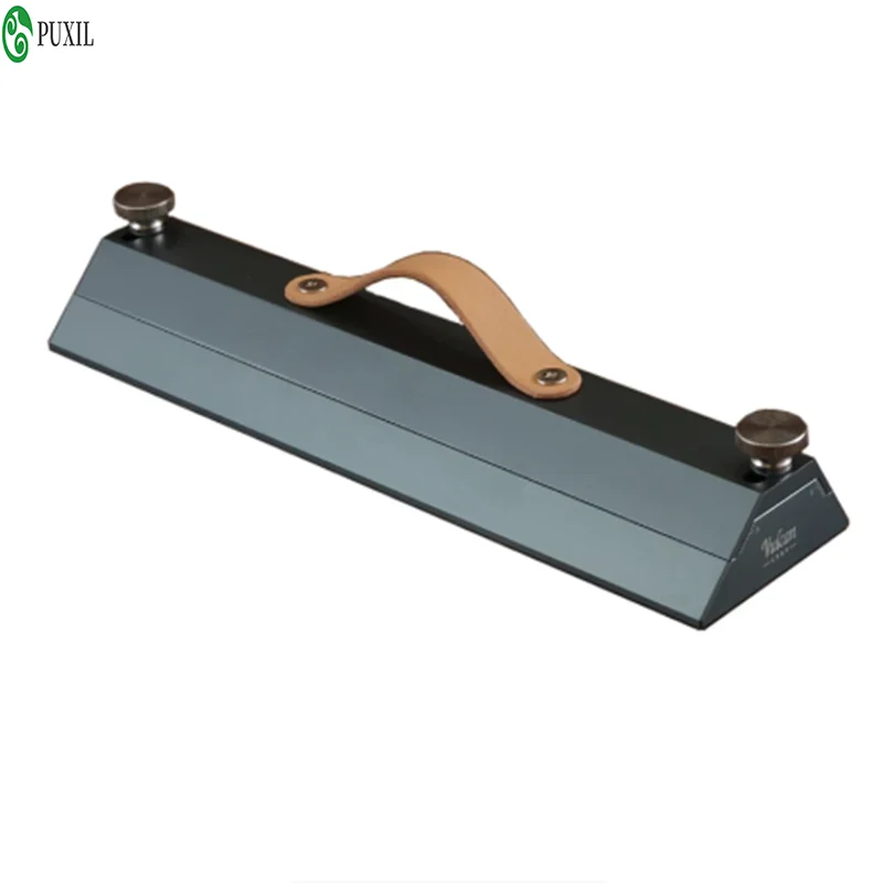 Sewing and cutting leather tools made of aluminum alloy material with a 45 ° and 60 ° angle, handmade DIY leather making tools