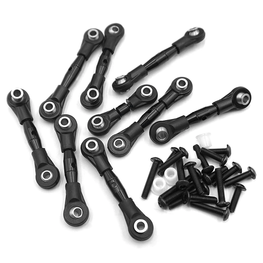 YEAHRUN Metal Chassis Link Rod Kit for 4-Tec 2.0 VXL AWD #83076-4 1/10 RC Crawler Car Parts