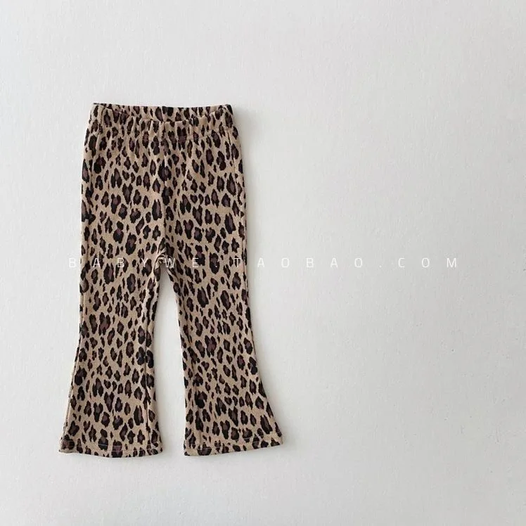 Girls Fashionable Flared Pants for Autumn and Winter Comfort Soft and Warmth Material Designed Suitable Little Girls Daily Wear image 3
