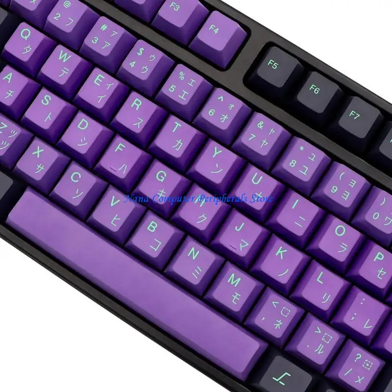 

F68C 146 Ключи клавиш Установите PBT Cherry Mechanical Keycap Eva Personaly Multi-Language