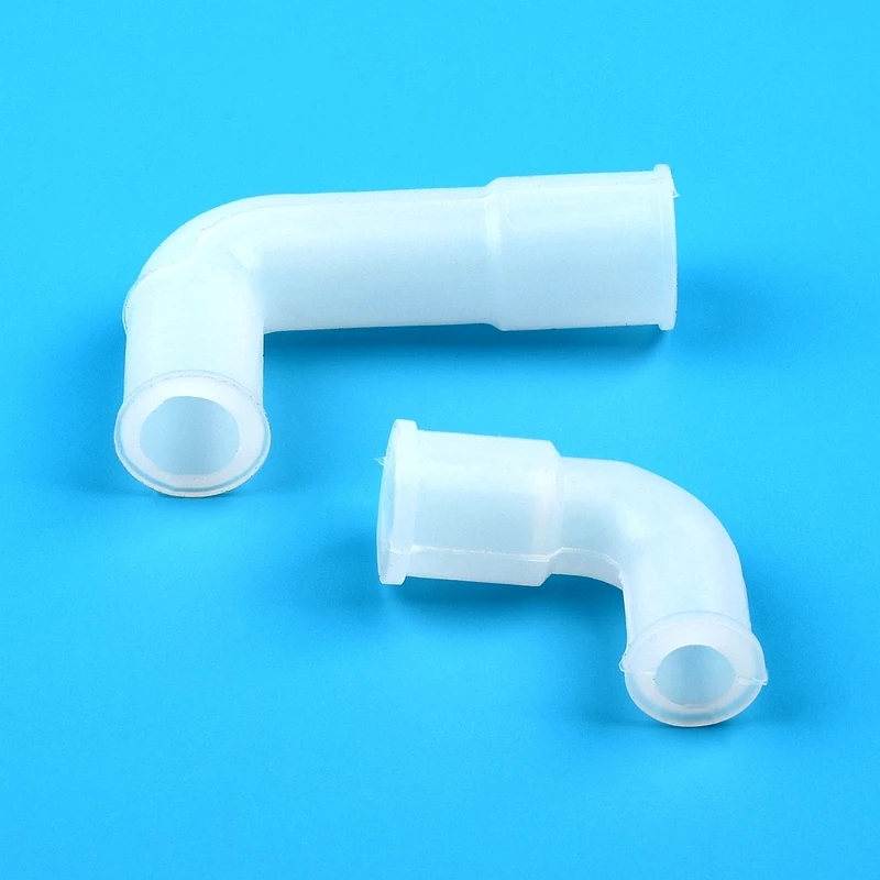 1-10PCS Silicone Flexible Joints Hose Connector Rubber Elbow Hard Tube Soft Fittings Elastic Right Angle Joints Hose Accessories