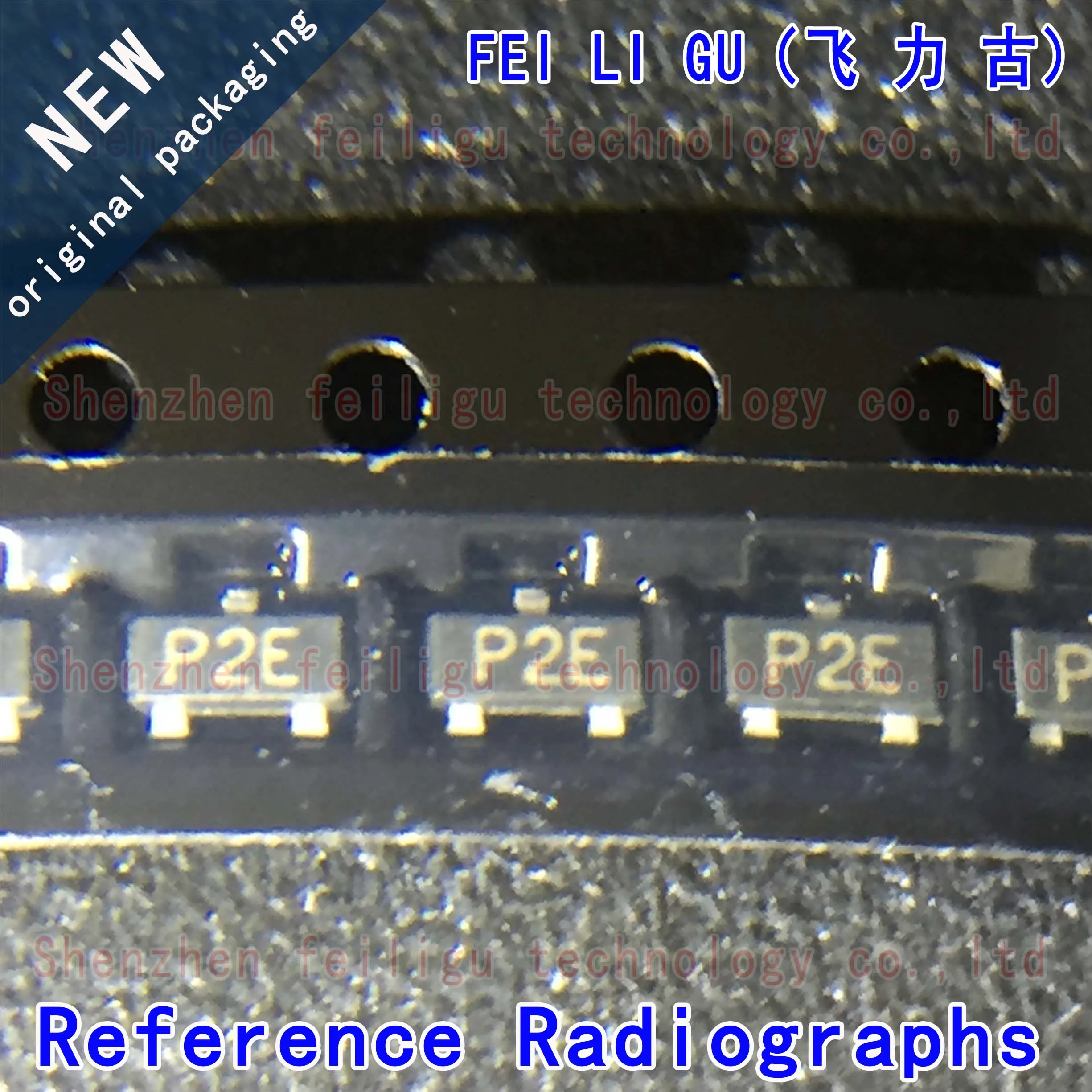 5 ~ 50 sztuk 100% nowy oryginalny HSMS-2852-TR1G HSMS-2852 HSMS2852 Sitodruk: P2 Opakowanie: SOT23-3 RF dioda detektora