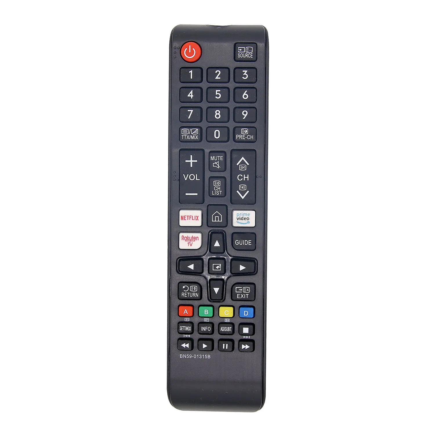

BN59-01315B Replaced Remote Control fit for Samsung TV UE43RU7105 UE43RU7179