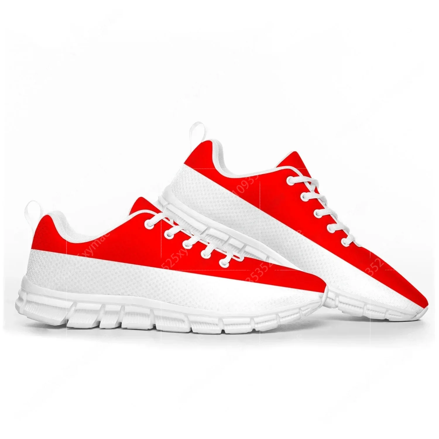 

Indonesian Flag Sports Shoes Mens Womens Sneakers Indonesia Casual Custom High Quality Couple Shoes