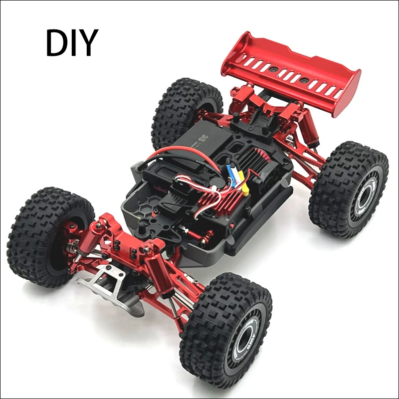 MJX Hyper Go 14210/14209 H14BM RC Car Upgrade Parts Metal Steering Cup Upper Lower Swing Arm Set Shock Tower Bracket Body Post