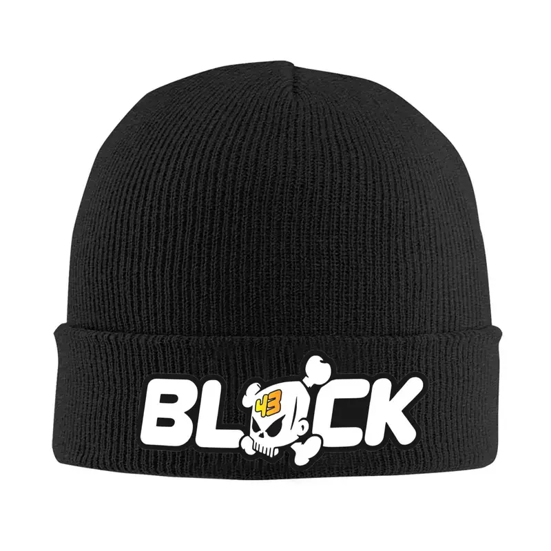 Ken Block Knitted Caps Women's Men's Beanie Winter Hats Acrylic Skull Warm Melon Cap