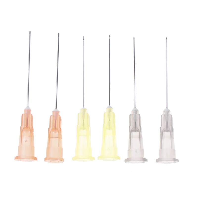 50/100Pcs ทันตกรรม Endo ชลประทานเข็ม End-ปิดด้านข้าง Endo Syringe Root Canal ซักผ้าเข็มเคล็ดลับ