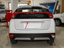 For Mitsubishi Eclipse Cross 2018-2019 ABS Chrome tailgate trim trunk door trim anti-scratch protection car accessories