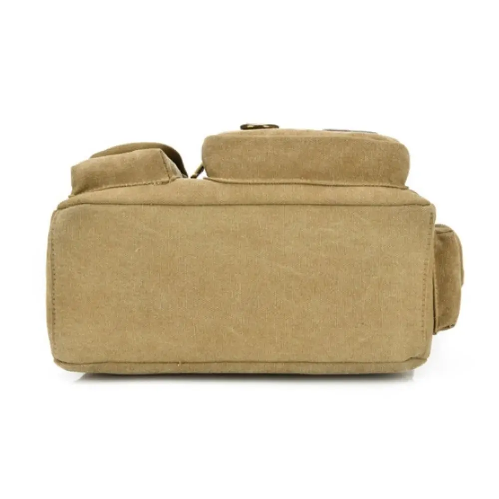 

Large Capacity Outdoor Shoulder Bag Canvas Multifunctional Climbing Storage Bag Durable Adjustable Travel Tool Bag Cycling