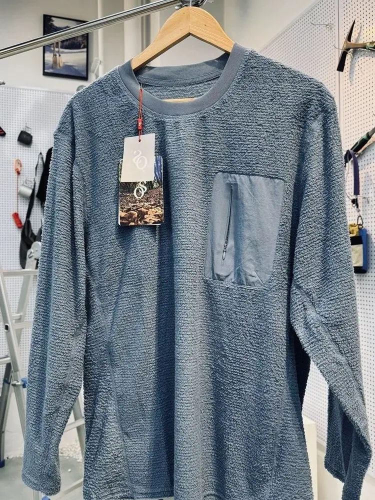 

Outdoor Lightweight Fce Long Sve T-irt ex Couples Faion Warm Base Layer irt Qui Dry Polyester Fiber round Ne