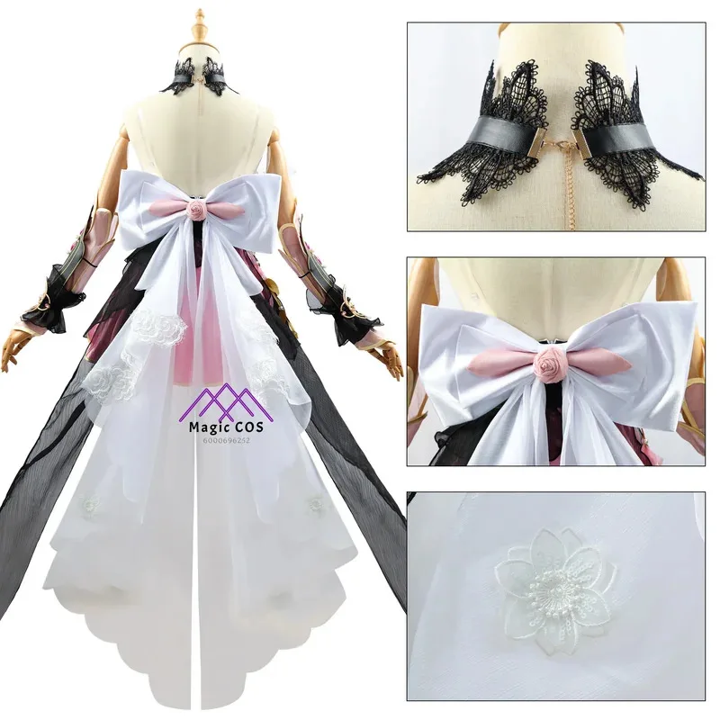 Naraka: Bladepoint Kurumi HuTao Cosplay Suits Costume Best-selling Party Essential Budget-Friendly Halloween Dress Uniform