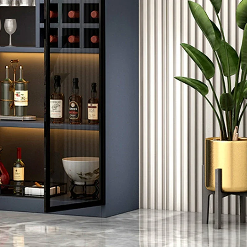 

Vintage Office Wine Rack Miniature Luxury Cabinet Art Living Room Nordic Bartender Organizer Strorage Vitrina Baroque Furniture