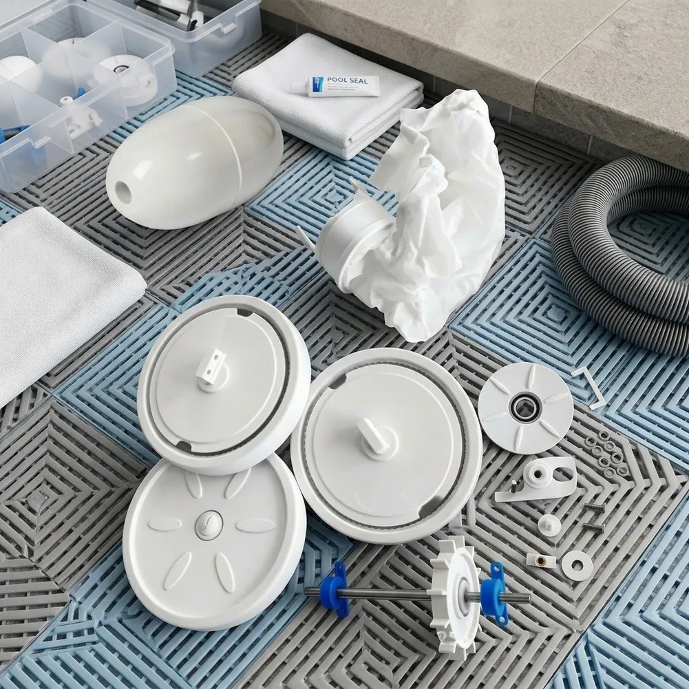 For Polaris 180 280 Pool Cleaner Overhaul Kit with C16 Small Idler Wheel C86 Turbine and A20 Floating Head Assembly