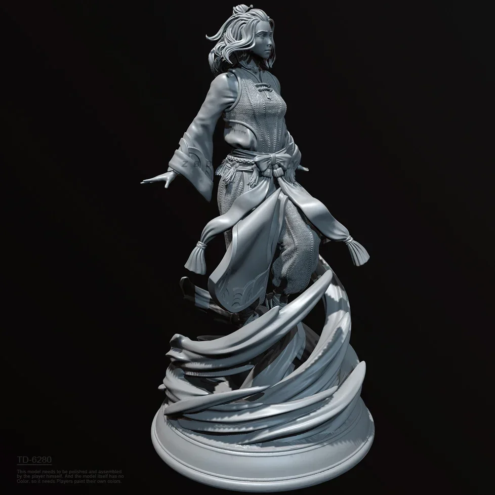 Kit modello in resina da 50 mm 75 mm autoassemblaggio e colorazione TD-6280/3D