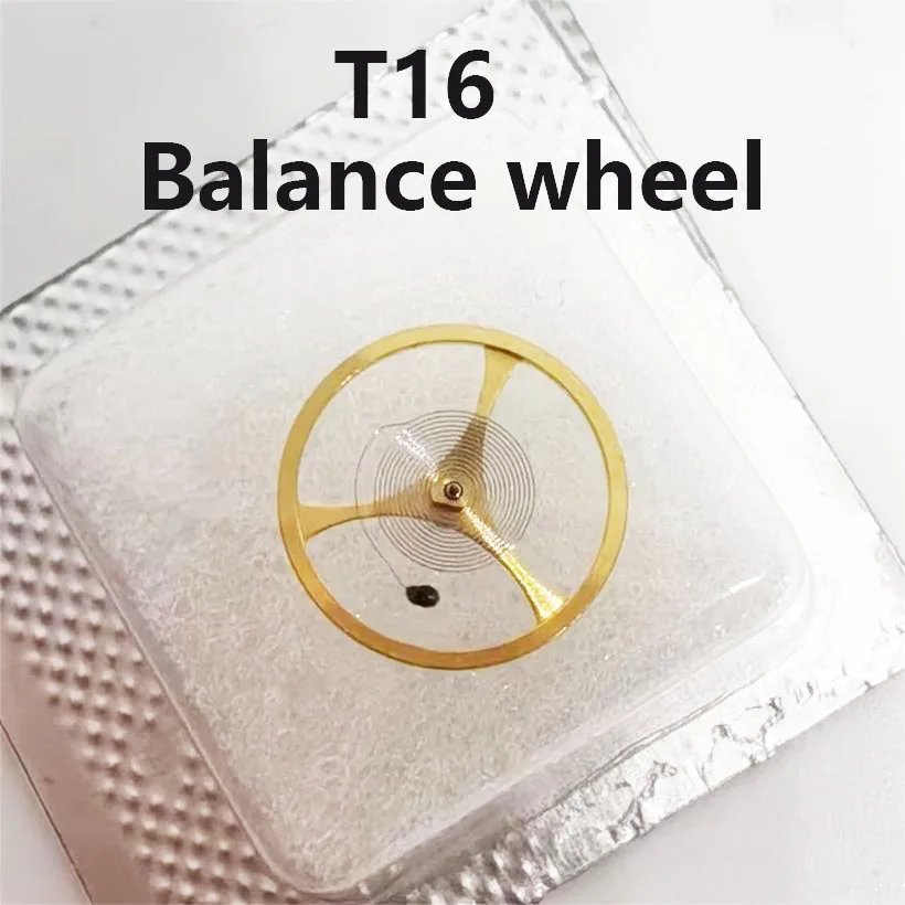 Watch Parts Suitable For Domestic T16 Movement Full Swing Balance Wheel (including hairspring) Mechanical Watch Repair Parts