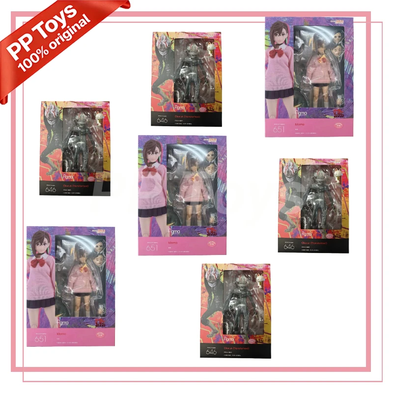 

В наличии: Оригинальная фигурка MAX Factory FIGMA 646 651 Момо Окарун, трансформируемая, в коробке, модель-игрушка, подарок для ребенка, упаковка в пенопластовой коробке