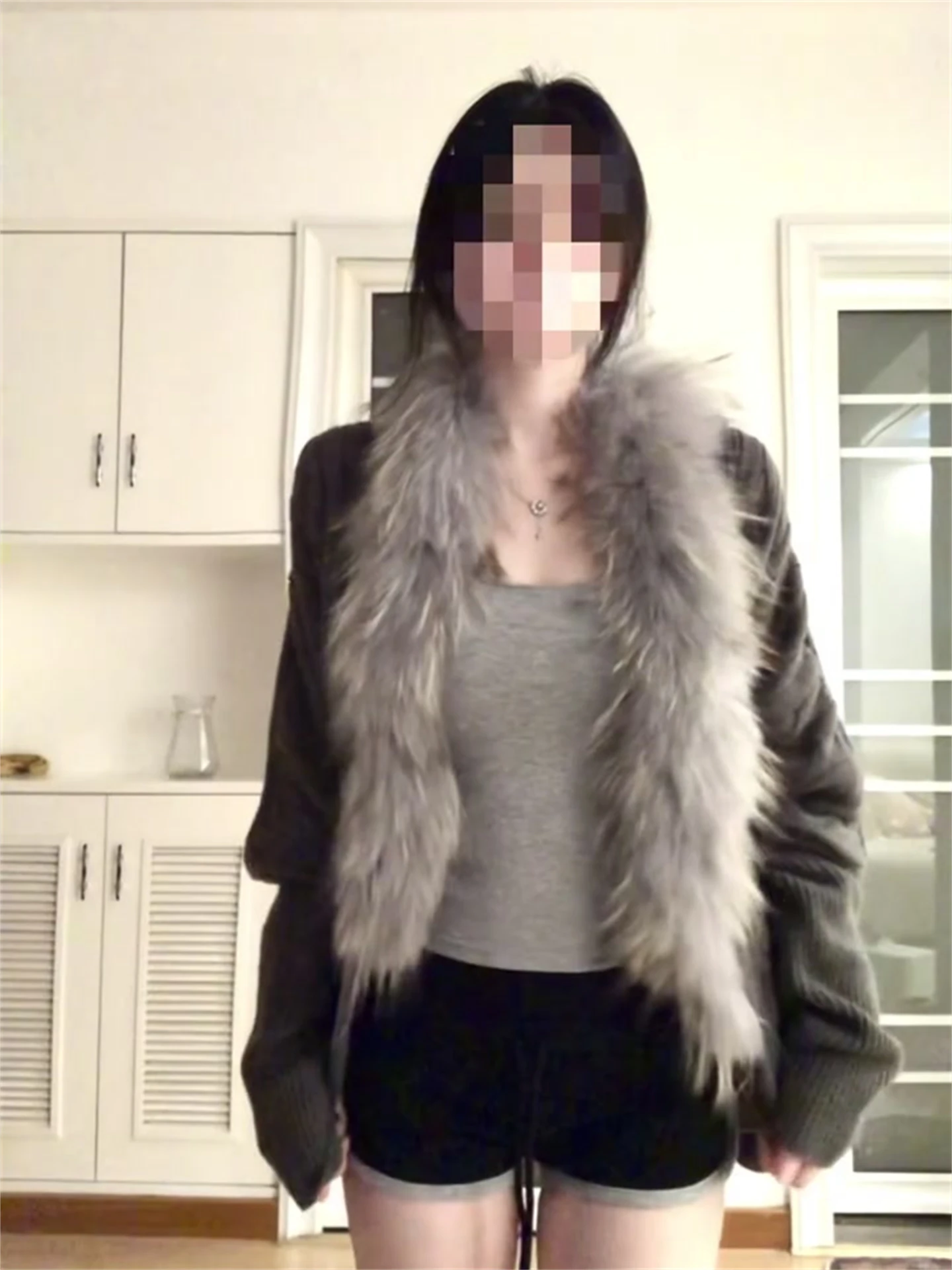 

Korean Lazy Sle Long Sve Knitted Sweater Coat Women's Autumn High-End Loose Slimming Small Size Top Faionable Commute ...