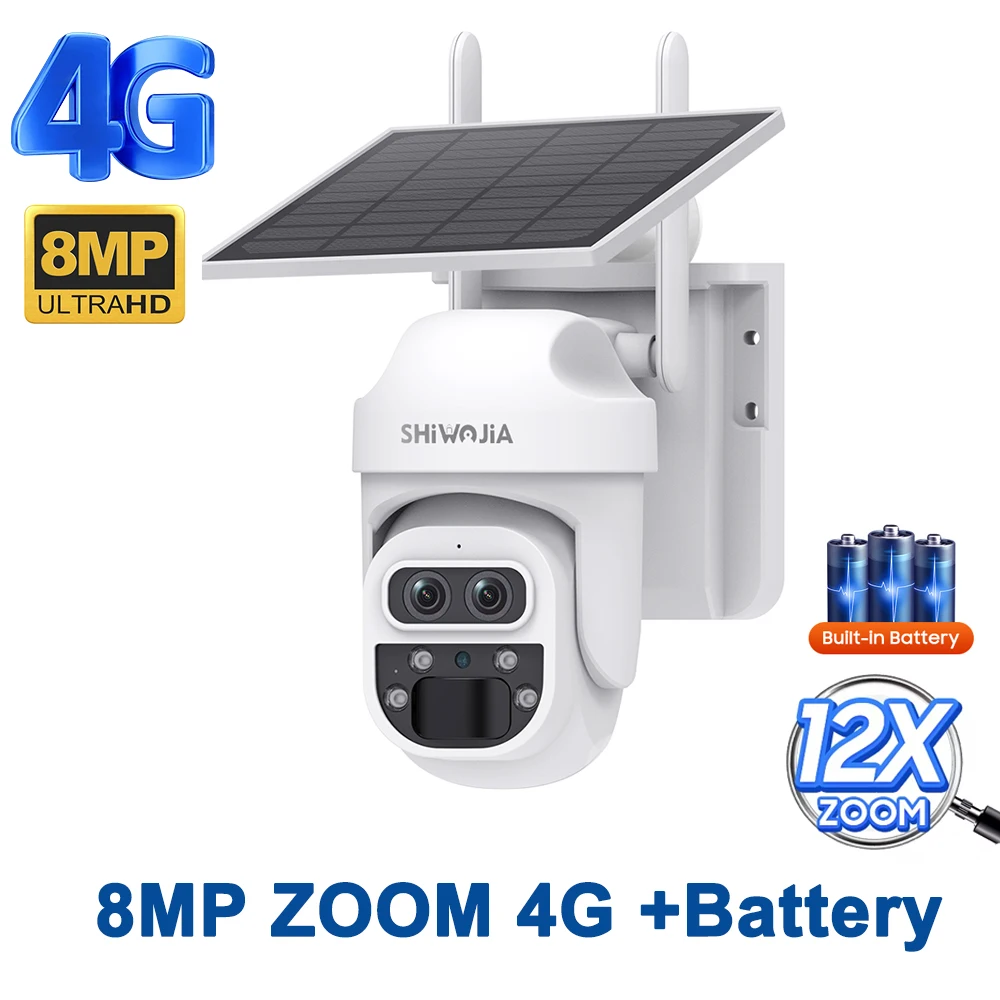 8MP 4G 12X ZOOM