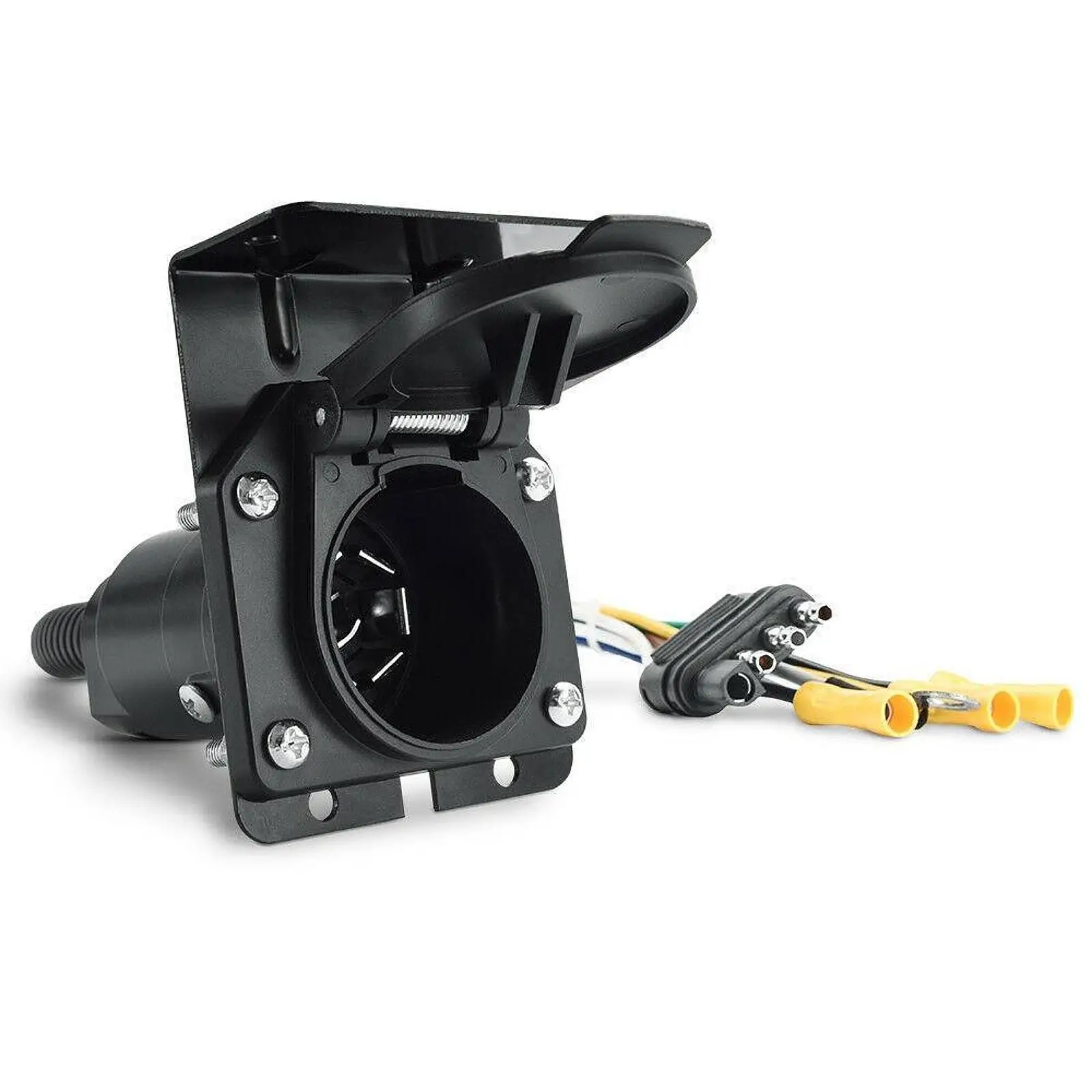 

Multi-function Trailer Wire Connector Wiring Harness Kit for Secure Hitch Towing and Enhanced Vehicle Trailer Compatibility