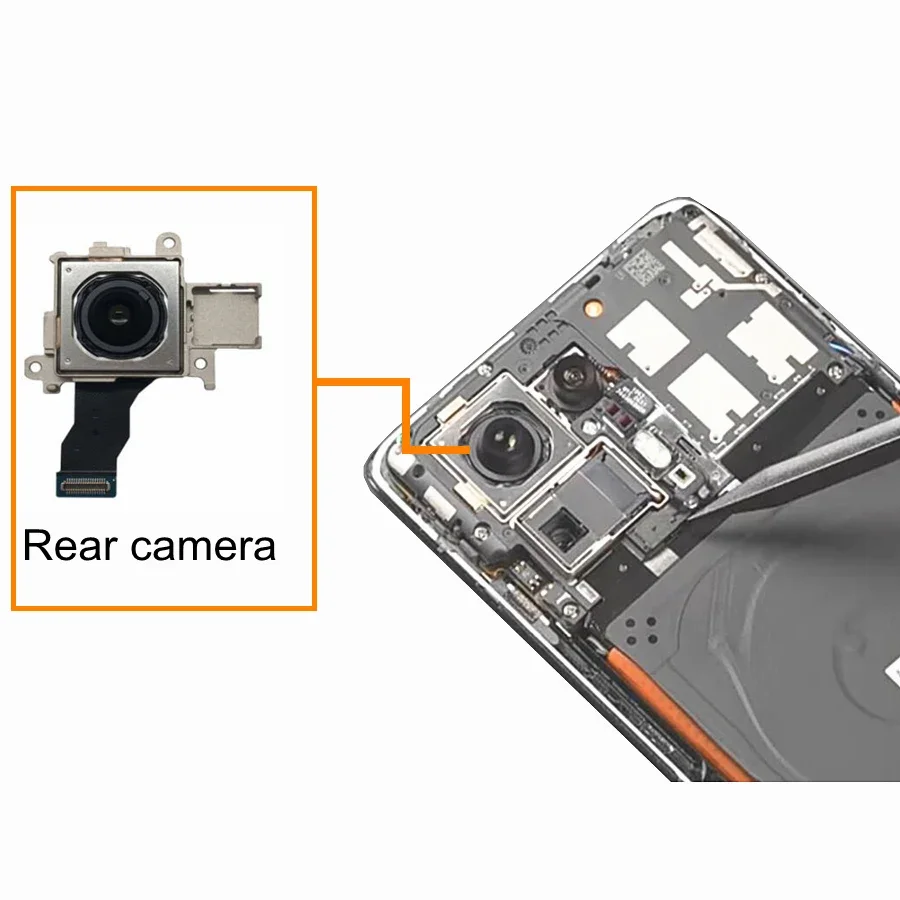 Mix 4 Front & Back Camera For Xiaomi Mix4 Facing & Rear Ultra wide angle Camera Connector Periscope Module Flex Cable Replacem