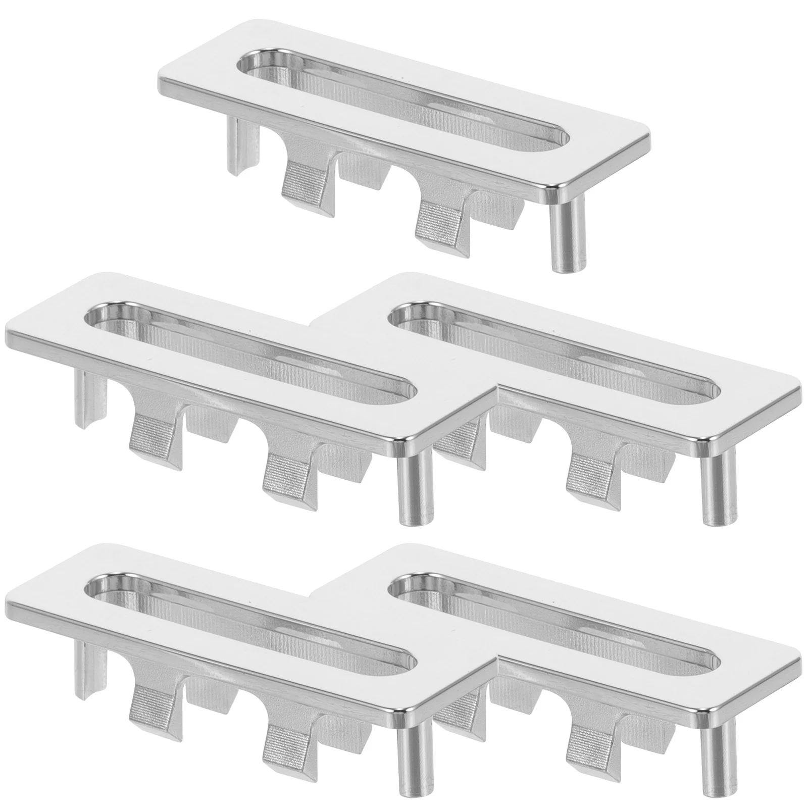 5 Pcs Tub Drain Cover Basin Overflow Sink Replacement Cap Bathroom Supplies Ceramic Hole