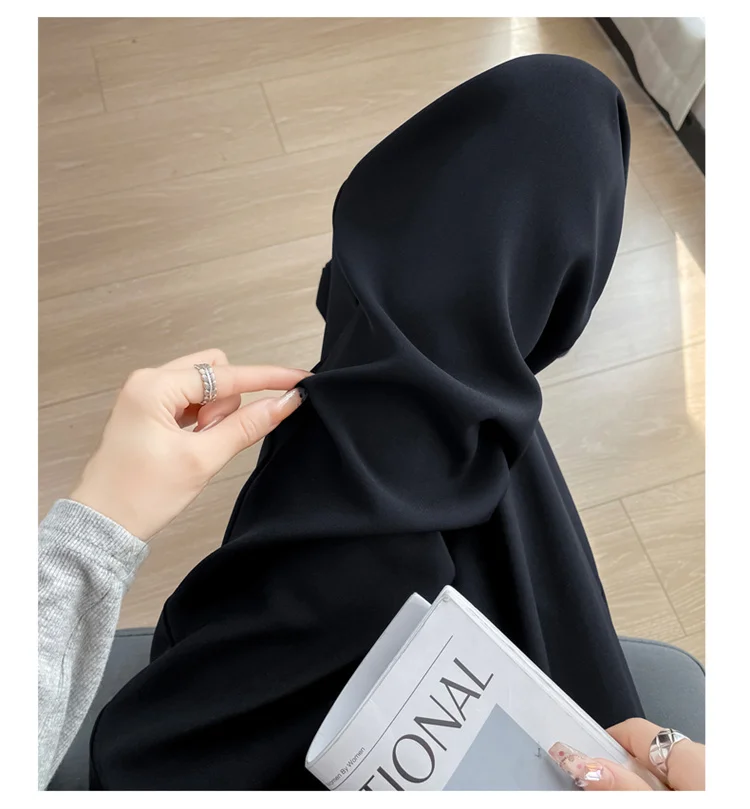Spring 2024 New Fashion All-Match Simple Office Suit Pants Wide-Leg Pants High Waist Narrow Straight Casual Mop Pants Women