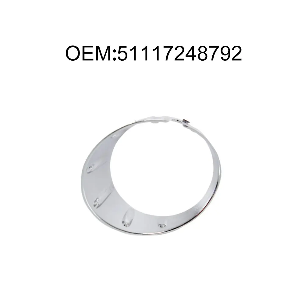 Front Fog Light Mounting Housing for MINI Cooper R56 Clubman R55 R57 LCI 2009-2015 Matches OE 51117248791 51117248792