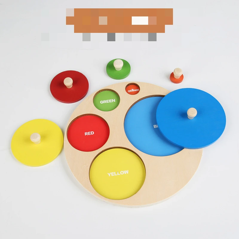 صندوق تعليمي للأطفال من حيث اللون والشكل ، التعلم ، الدقة ، التدريب العملي ، الدماغ ، الإدراك ، الفئة ، 1 مربع