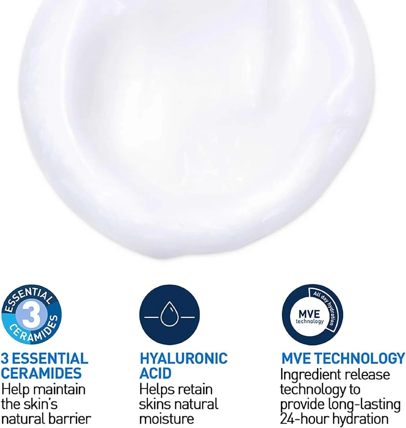 CeraVe Hydrating Facial Cleanser For Normal to Dry Skin, Moisture Balance Gentle Non-Foaming Wash 12 FL OZ (355ml)