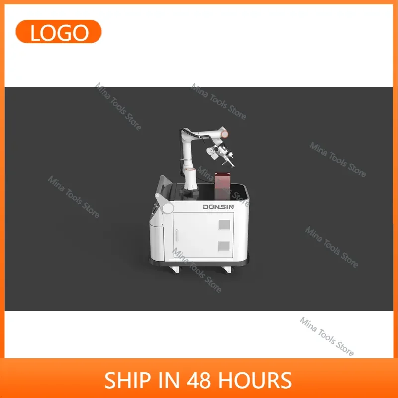 6-Axis Cobot Welding Equipment PLC Controlled with Big Positioner & Double Wire Feeder
