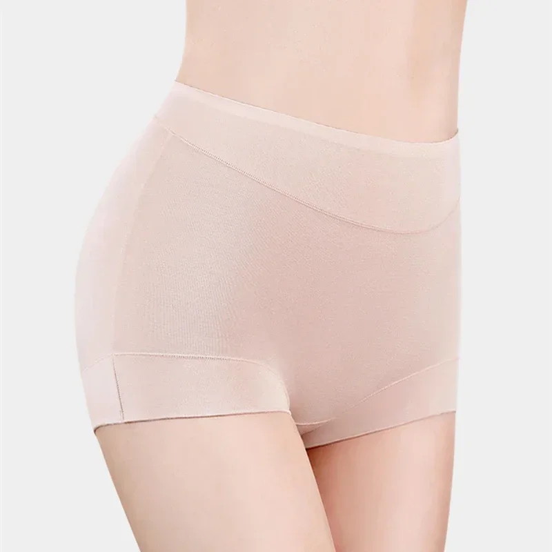 Slipje Voor Vrouwen Hoogbouw Vrouwelijke Ondergoed 60S Modale Stof Ondergoed Vrouwen Cozy Underpants Slips Plus Size Veiligheid shorts