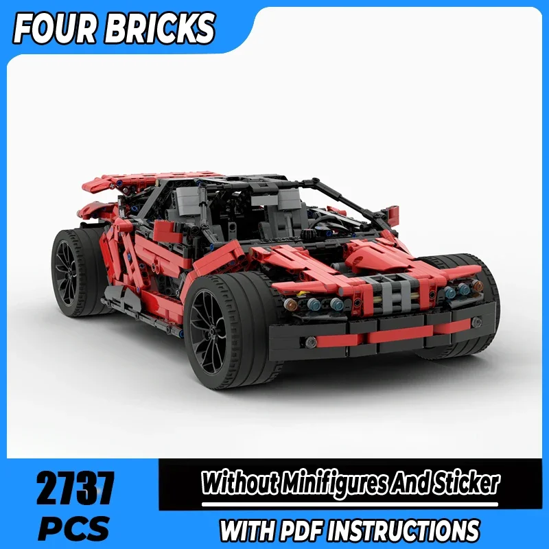 

Строительные блоки Moc, прочный суперкар, технология, модульные кирпичи, модель, подарки, рождественские игрушки, наборы «сделай сам», сборка