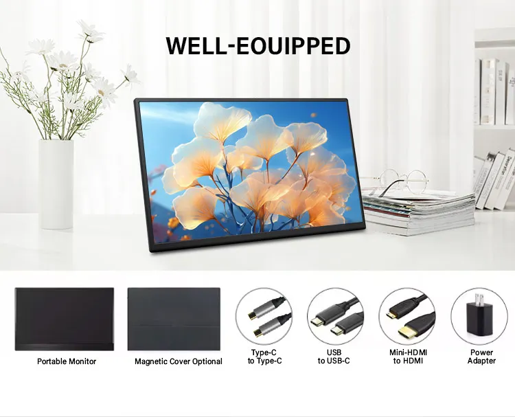 حار بيع المزدوج الثلاثي شاشة ثانية الألعاب LCD قابلة للتمديد كمبيوتر محمول لفون الكمبيوتر