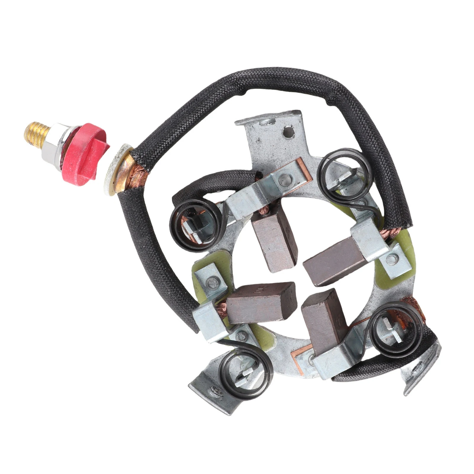 Комплект угольной щетки для двигателя, 45 мм, центральный диаметр стартера, ремонтный комплект держателя угольной щетки для лебедки ATV 8000–20000 фунтов 4X4