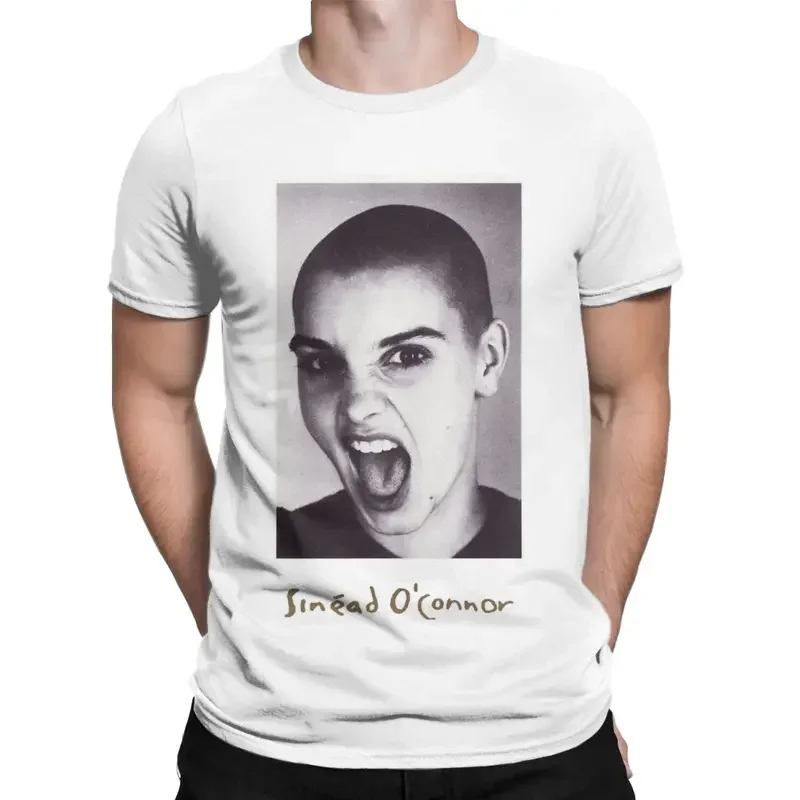 

Sinead Oconnor Singer T-Shirts Men Nothing Compares 2 U Novelty Pure Cotton Tee Shirt O Neck Short Sleeve T Shirts Summer Tops